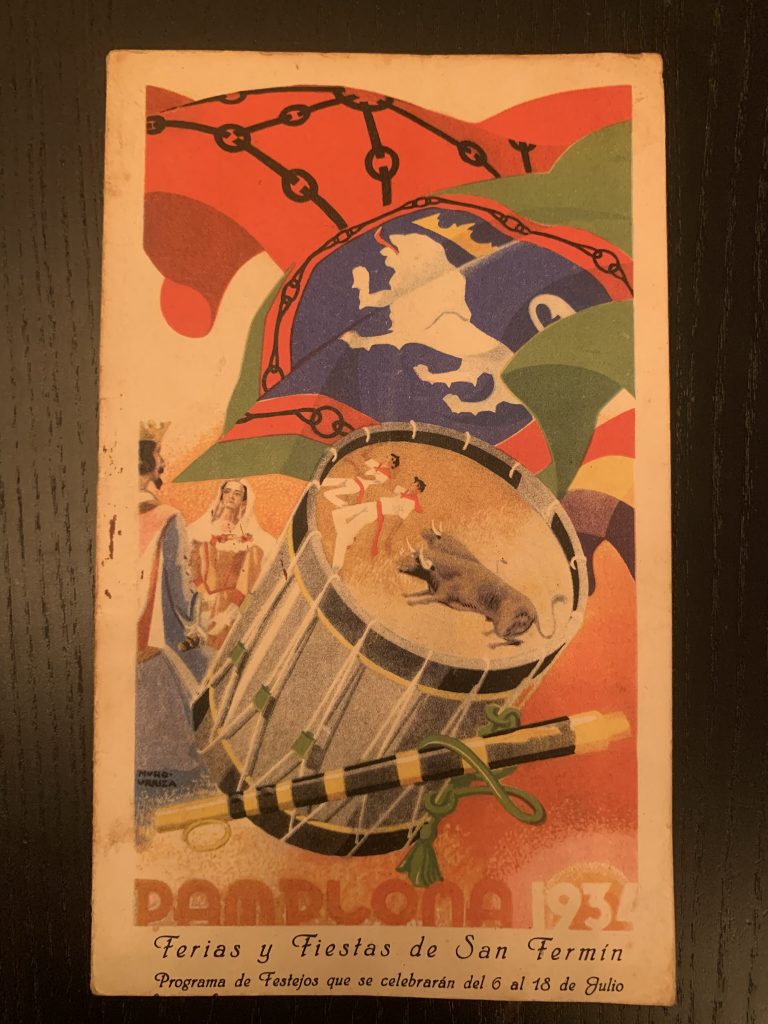Portada San Fermín 1934